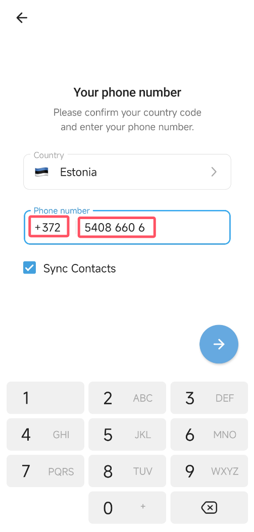 Telegram注册输入手机号界面,Telegram隐私保护设置
